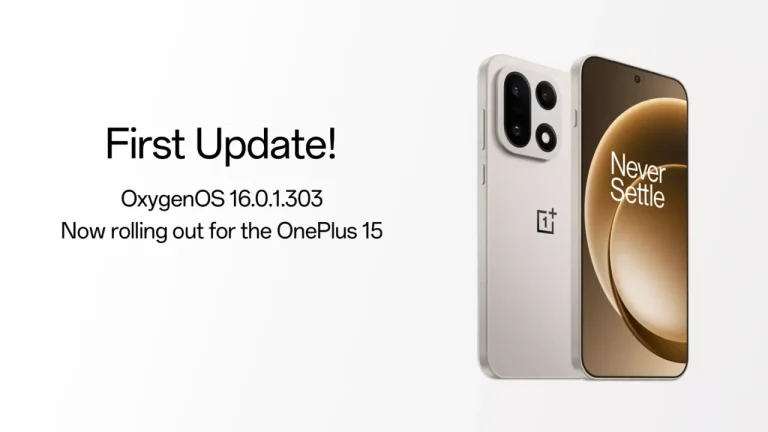 OnePlus 15 recibe su primera gran actualización de OxygenOS: más velocidad, nuevas funciones y una red más inteligente OnePlus 15 recibe su primera gran actualización de OxygenOS: más velocidad, nuevas funciones y una red más inteligente
