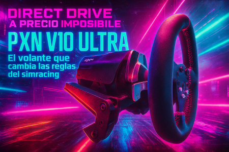 Probé el PXN V10 Ultra… y ahora entiendo por qué todos están tirando sus G29 a la basura Probé el PXN V10 Ultra… y ahora entiendo por qué todos están tirando sus G29 a la basura
