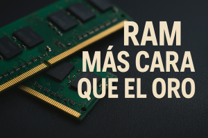 La RAM es ya “más cara que el oro”: la IA dispara el precio de la memoria un 171% en un año La RAM es ya “más cara que el oro”: la IA dispara el precio de la memoria un 171% en un año