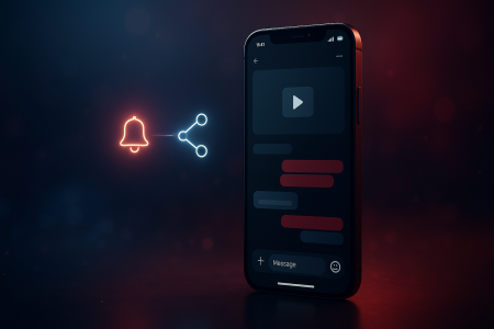 YouTube prueba un sistema de mensajes privados para compartir vídeos directamente desde la app
