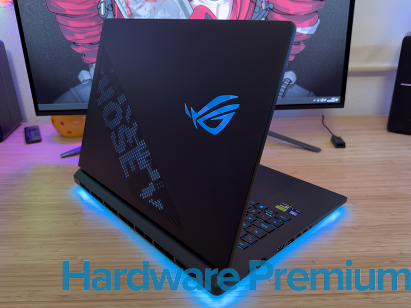 RGB encendido del ASUS ROG STRIX SCAR 18