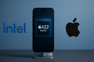 Apple tantea fabricar parte del chip A22 en Intel 14A