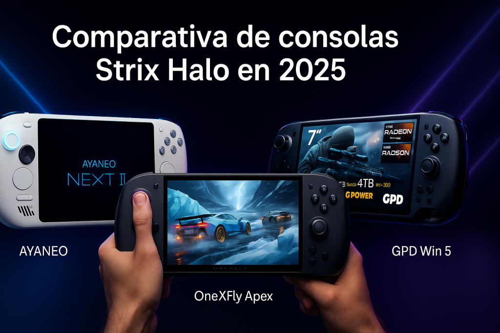 AMD Strix Halo eleva el listón: comparativa definitiva entre las consolas portátiles Strix Halo más potentes del momento