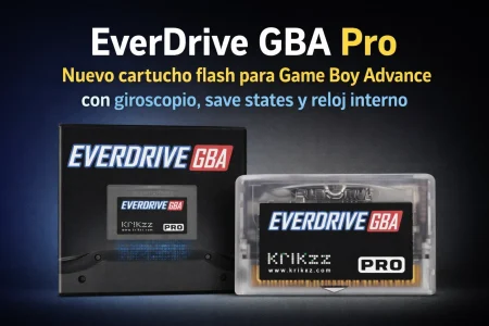 EverDrive GBA Pro: el cartucho flash para Game Boy Advance definitivo