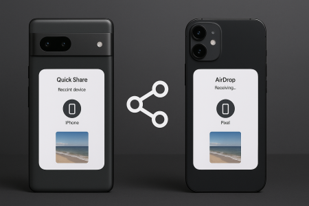 Google derriba el muro de Apple: Android ya puede compartir archivos con AirDrop