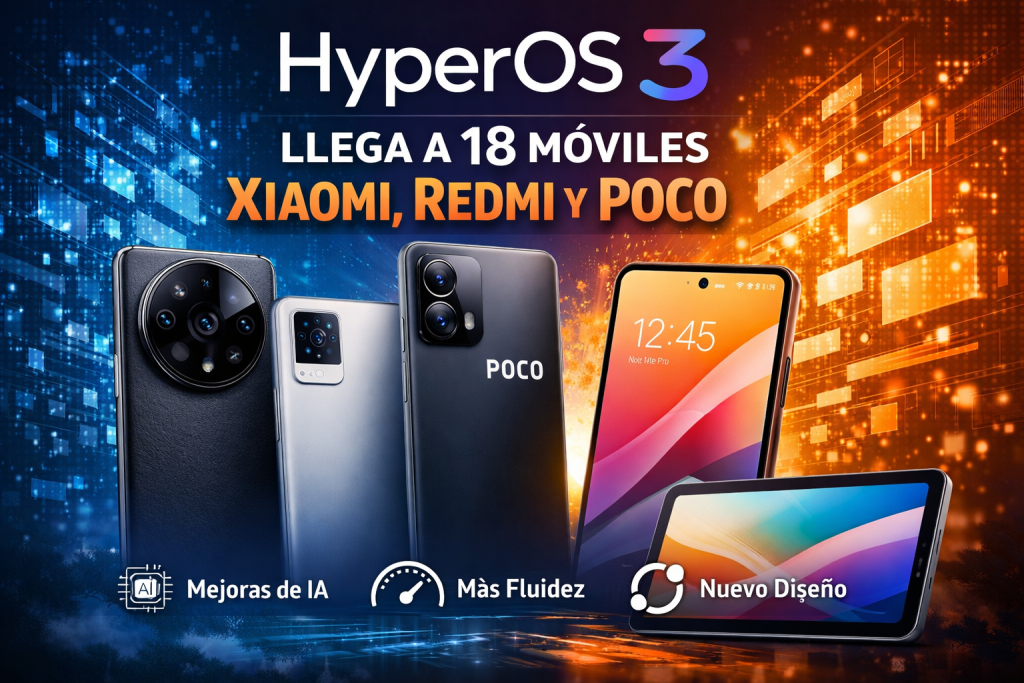 HyperOS 3 empieza a llegar: estos son los 18 móviles Xiaomi, Redmi y POCO que reciben la actualización desde hoy HyperOS 3 empieza a llegar: estos son los 18 móviles Xiaomi, Redmi y POCO que reciben la actualización desde hoy