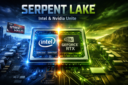 Intel y Nvidia preparan Serpent Lake: el rival directo de Strix Halo con iGPU GeForce RTX integrada