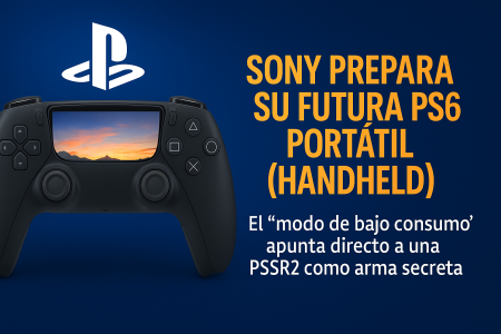 PlayStation prepara su futuro portátil: el “modo de bajo consumo” apunta directo a una PS6 portátil con PSSR2 como arma secreta