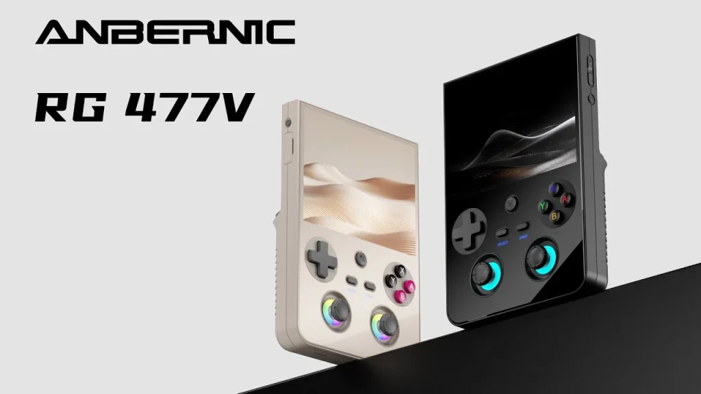 Anbernic RG477V: la vertical retro podría tener un estreno global inminente