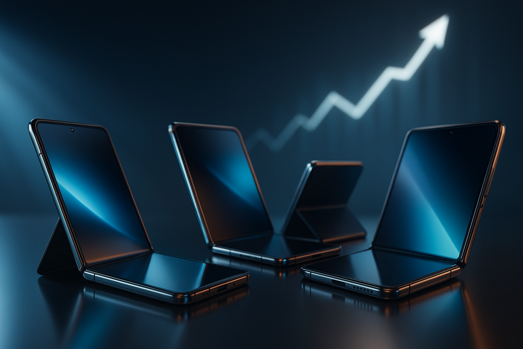 Los plegables vuelven a despegar: las ventas crecen en Q3 2025 y Samsung recupera el liderazgo mundial