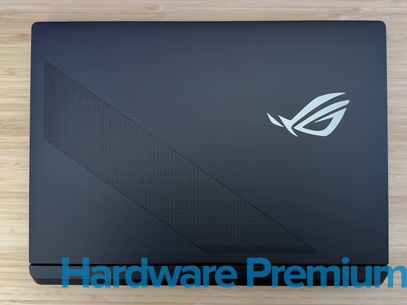 Tapa superior de aluminio del ASUS ROG STRIX SCAR 18