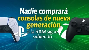 Las próximas Xbox y PS6 podrían retrasarse: la escalada del precio de la memoria golpea a la nueva generación