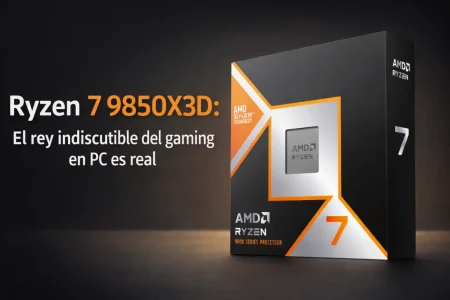 Ryzen 7 9850X3D confirmado: El rey indiscutible del gaming en PC es real Ryzen 7 9850X3D confirmado: El rey indiscutible del gaming en PC es real