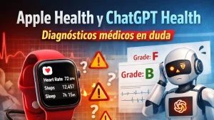 Apple Health y ChatGPT Health: el informe que pone en duda sus diagnósticos médicos