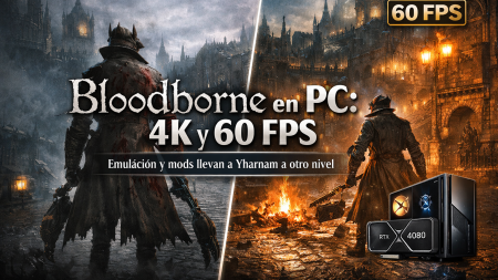 Bloodborne en PC rompe su jaula: la emulación ya permite 4K y 60 FPS estables
