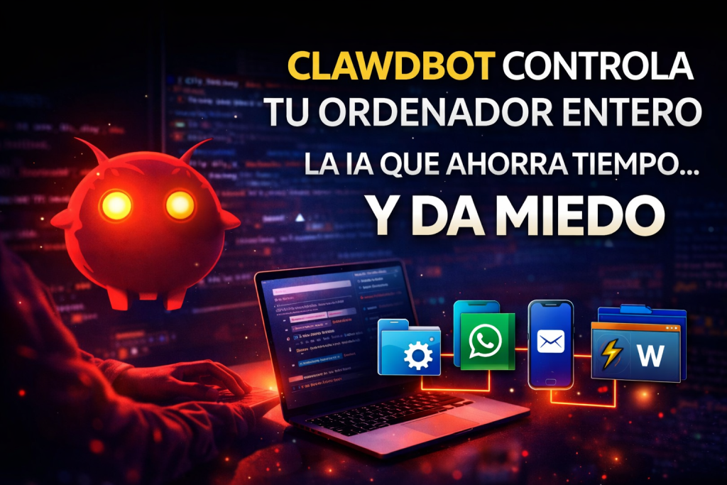 Clawdbot puede controlar tu ordenador entero: qué es, qué hace y por qué muchos expertos están preocupados