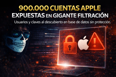 Alerta máxima: se filtran 149 millones de credenciales y casi un millón pertenecen a cuentas Apple
