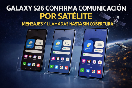 Samsung Galaxy S26 tendrá comunicación por satélite y apunta a cambiar la conectividad móvil en 2026