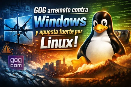 GOG endurece su discurso contra Windows y mira cada vez más hacia Linux