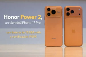 Honor Power 2: el móvil con batería astronómica e inspiración iPhone 17 Pro que presume de certificación IP69K