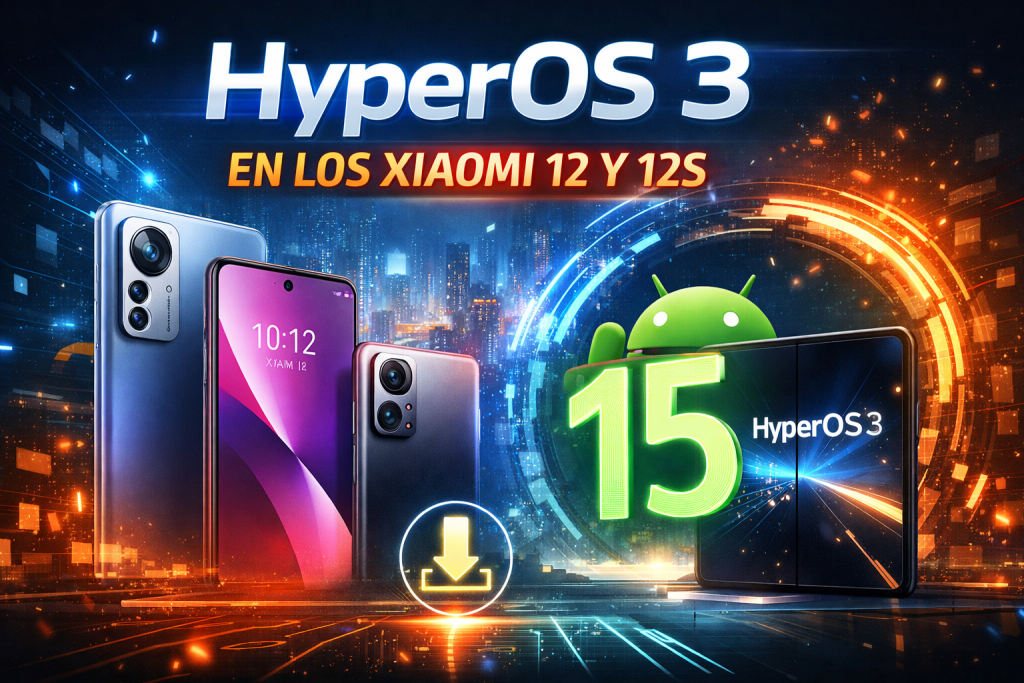 HyperOS 3 empieza a desplegarse en los Xiaomi 12 y 12S: Android 15 llama a la puerta