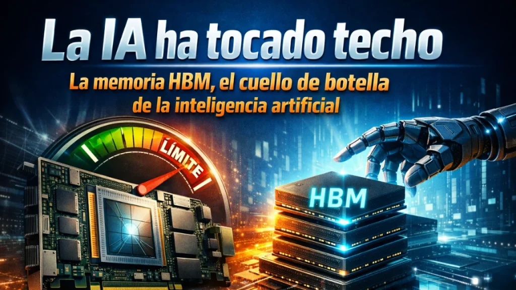 La IA ha tocado techo: la memoria HBM se convierte en el nuevo cuello de botella