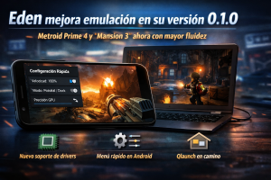 Eden gana músculo y ya mueve Metroid Prime 4 y Luigi’s Mansion 3 con mayor fluidez