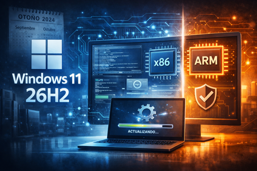 Windows 11 26H2 se perfila para otoño: una actualización discreta que mira al interior del sistema Windows 11 26H2 se perfila para otoño: una actualización discreta que mira al interior del sistema