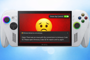 Windows 11 convierte una función de seguridad en un problema real para las consolas portátiles de ASUS en Armory Crate