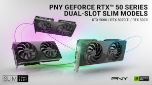 PNY compacta la potencia RTX 50: así son sus nuevas gráficas Slim de doble ranura