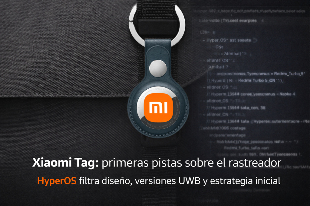 Xiaomi deja entrever su rastreador tipo Tag: HyperOS revela diseño, variantes y estrategia inicial
