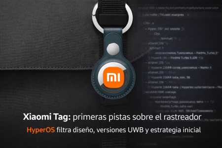 Xiaomi deja entrever su rastreador tipo Tag: HyperOS revela diseño, variantes y estrategia inicial