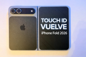 iPhone Fold al descubierto: Touch ID, doble selfie y el chip A20 Pro para mover la IA en 2026