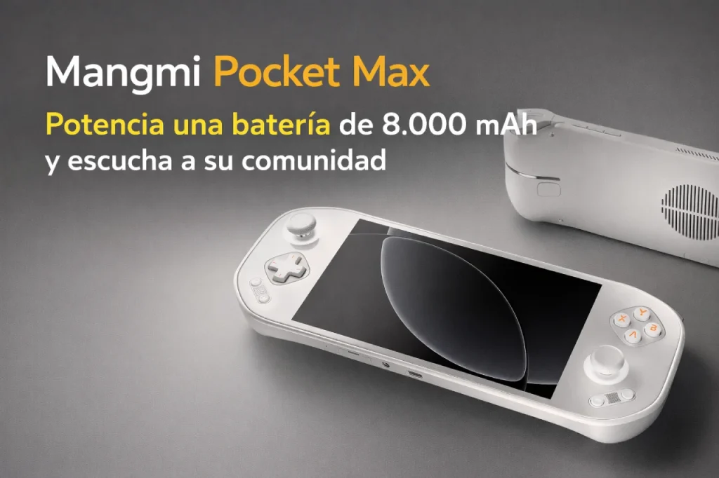 Mangmi Pocket Max desvela su batería gigante y los colores finales
