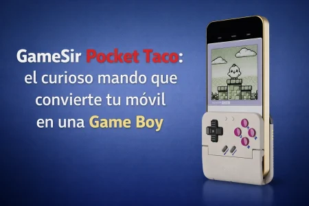 Pocket Taco: el curioso mando que convierte tu móvil en una Game Boy