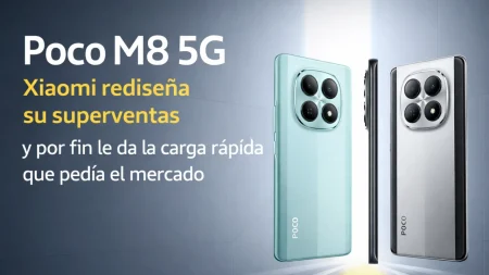 Poco M8 5G: Xiaomi rediseña su superventas y por fin le da la carga rápida
