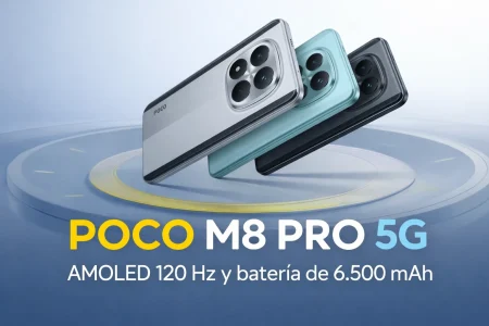 Poco M8 Pro 5G ya es oficial: llega con batería de 6.500 mAh y AMOLED 120 Hz