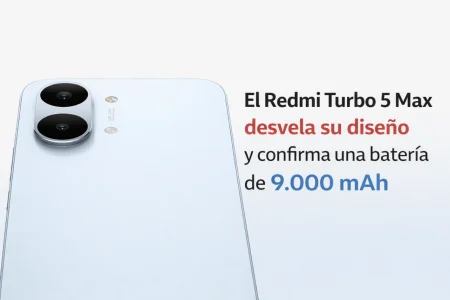 Redmi Turbo 5 Max: muestra su diseño completo y confirma batería absurda