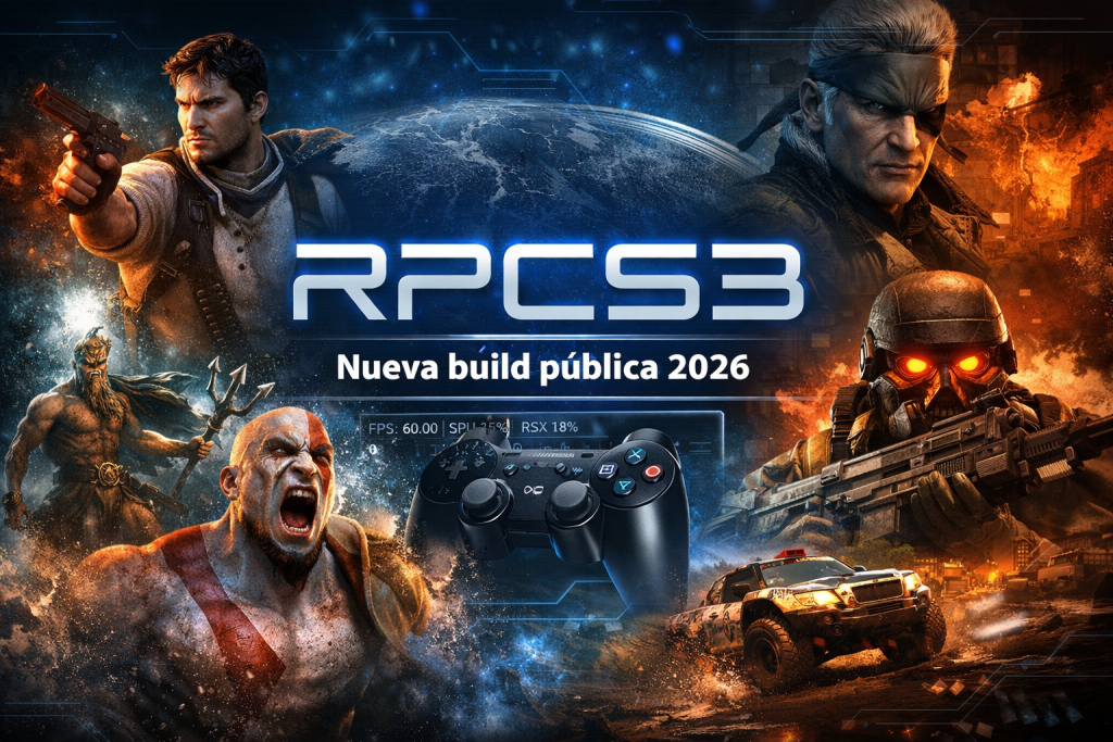 RPCS3 estrena su primera build pública de 2026 y acerca la emulación de PS3 a su mejor momento RPCS3 estrena su primera build pública de 2026 y acerca la emulación de PS3 a su mejor momento