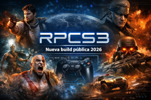 RPCS3 estrena su primera build pública de 2026 y acerca la emulación de PS3 a su mejor momento