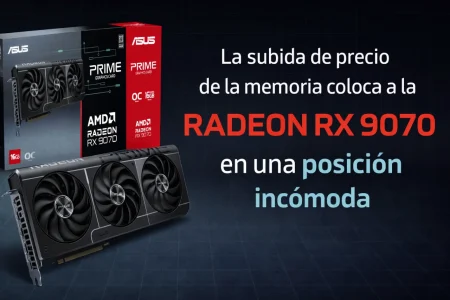 El precio de la memoria complica el futuro de las Radeon RX 9070 no XT