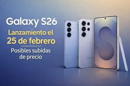 Galaxy S26: el lanzamiento apunta al 25 de febrero mientras Samsung advierte posibles subidas de precio