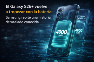 El Galaxy S26+ vuelve a tropezar con la batería: Samsung repite una historia demasiado conocida