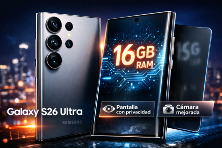 El Galaxy S26 Ultra cambia el equilibrio del mercado con 16 GB de RAM para todos
