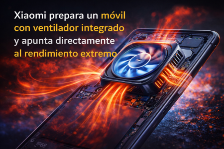 Xiaomi prepara un móvil con ventilador integrado y apunta directamente al rendimiento extremo