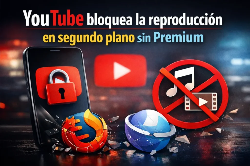 YouTube cierra la puerta a los trucos: la reproducción en segundo plano ya es solo para Premium YouTube cierra la puerta a los trucos: la reproducción en segundo plano ya es solo para Premium