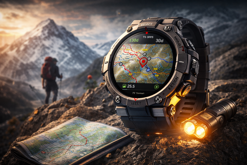 Amazfit T-Rex Ultra 2 ya es oficial: titanio, 30 días de batería y mapas globales para los más extremos