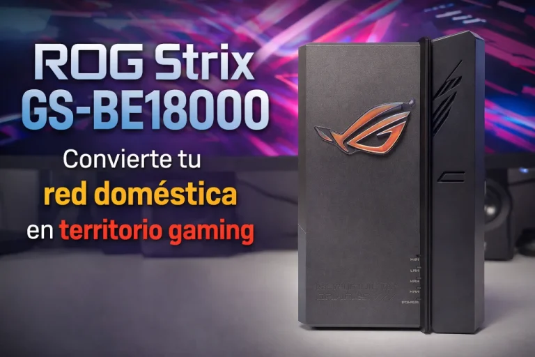ASUS ROG Strix GS-BE18000: el router para conquistarlos a todos