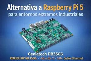 Geniatech DB3506: una alternativa a Raspberry Pi 5 pensada para sobrevivir donde otras placas no llegan
