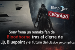 Sony frena un remake fan de Bloodborne tras el cierre de Bluepoint y el futuro del clásico se complica